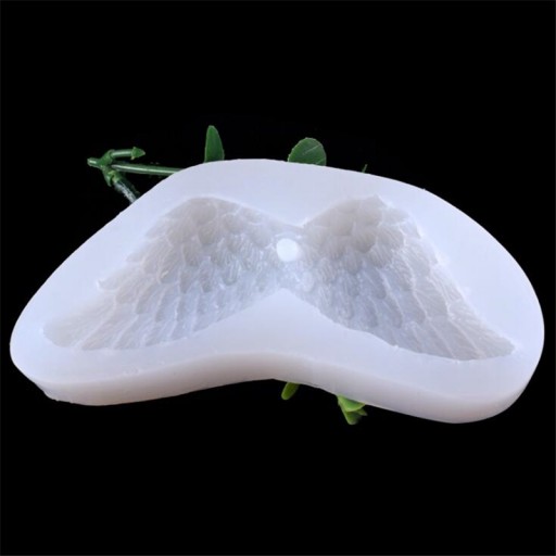 Cupid Wings Mould Silicone Angel Wing Moud With Hold Pendant Cake Dec Moud