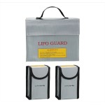 Fireproof Explosion proof Lipo Battery Safe Bag Battery Guard Lipo Safe Bag - Multi Pack of 3