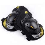 Ones Again! 2PCs Motorcycle Kneepad ATV Motocross Cycling Knee Guard Knee Support Protector Gear for Riding Cycling Skating