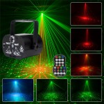60 Patterns LED Projector Stage Lighting RGB Laser Lamp Disco Party Club DJ