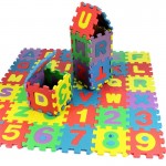 36PCS EVA Foam Mat Mats Soft Floor Tiles Interlocking Play Kids Baby Alphabet
