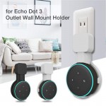 Socket Wall Mount Holder Bracket for Amazon Alexa Echo Dot 3rd Gen Audio Speaker