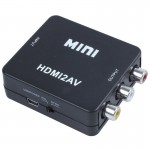 Mini Composite HDMI To AV RCA 1080P Audio Video AV CVBS Adapter TV Converter