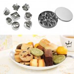 24Pcs Stainless Steel Mini Cookie Cutter Shape Baking Pastry Biscuit Mold