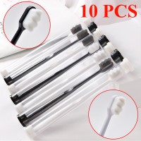 10X Super-Soft Toothbrushes For Sensitive Gums Micro-Nano Manual Replacement Set