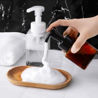 Liquid Soap Foaming Dispenser Plastic Shampoo Facial Cleanser Foam Maker Bottle Pump Bathroom Travel