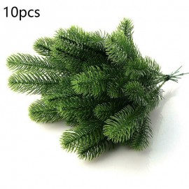 10x Artificial Fake Flower Plants Pine Branches Christmas Xmas Tree Home Decor