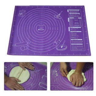 Large Silicone Non Stick Sheet Dough Fondant Rolling/Baking Pastry Icing Mat