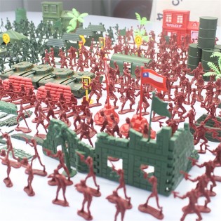 330pcs Mini Military Soldier Army Playset Toys Men Action Figures Kids Boy Toys