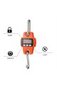 Digital Hanging Crane Scale Portable Heavy Duty Scale 660Lb/300KG For Hunting Farm Fishing and Factory - Orange