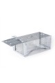Rat Trap - One Door Trigger Animal Trap Cage for Mouse Squirrel Weasel Hamster Mole and Chipmunk - Medium Size