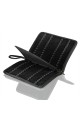 Black Leather Pen Case - High Quality PU leather Pen case for 48 pens.
