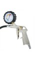 Heavy Duty 220 PSI Tire Inflator Gauge with Hose and Quick Connect Plug, 3-in-1 Inflation Gun for Air Pressure