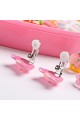 12 Pairs Cute Clip-On No Pierced Earrings For Kids Child Girls Christmas Gift