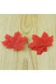 200x Realistic Fake Maple Leaves Artificial Autumn Leaf Halloween Xmas Decor