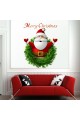 Merry Christmas Santa Clause Wall Sticker 27*20cm