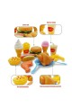 34pcs Kids Role Play Toy Children Pretend Toys Kitchen Pizza Food Cookies Egg