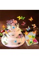 Cake Cupcake Toppers Decoration 35Pcs Mixed Butterfly Cake Toppers Decoration