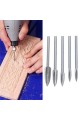 Wood Carving Engraving Drill Bits Milling Cutter Carving Root New 5PCS/Set