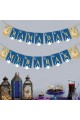 Ramadan Mubarak Banner Flag Decoration Decorative Hanging Ornaments