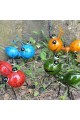 4PCS Garden Decor Art Metal Sculpture Ant Ornament Cute Insect Art Garden Lawn