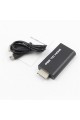 PS2 to HDMI Audio Video Converter Adapter AV HDMI Cable for HDTV Portable