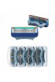 Razor Blade Replacements For Men 5 Layer Blade Refills For Gillette Fusion 5