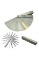 Stainless Steel Feeler Gauge Metric And Imperial Gap Measurement Tool 32 Blades 