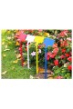 15 pcs 30cm Plastic Plant Tags T-Type Markers Nursery Garden Labels Stakes Multi Color