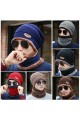 crochet knit beanie for men Winter Hat Warm Knitted Wool Thick Baggy Slouchy Beanie